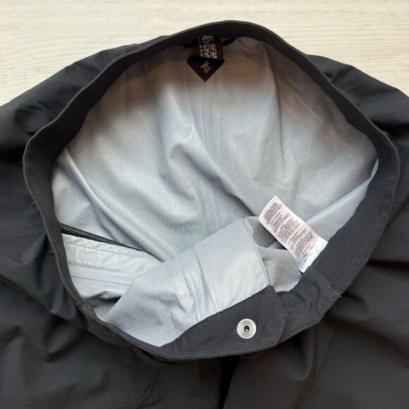 Mountain Hardwear Women’s Small Short Black Stretch Ozonic Pants Waterproof - Picture 6 of 16